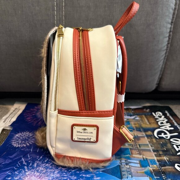 2025 Disney Cruise Line DCL Alaska Minnie Mouse Wonder Loungefly Backpack - Picture 2 of 5